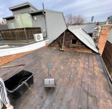 Combined Asphalt Shingles & Flat Roofing in Richmond Hill